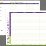Printable Meal Prep Templates and Meal Planning Tips