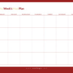 Printable Weekly Meal Planner With Snacks Shop Fresh