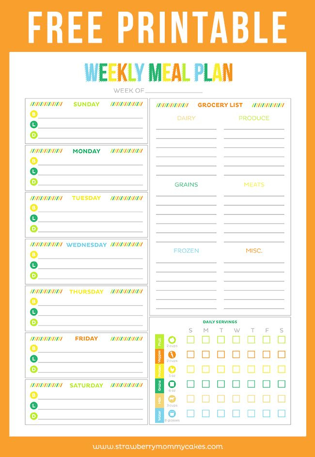 21 AMAZING PRINTABLES THAT WILL HELP YOU PLAN YOUR LIFE 