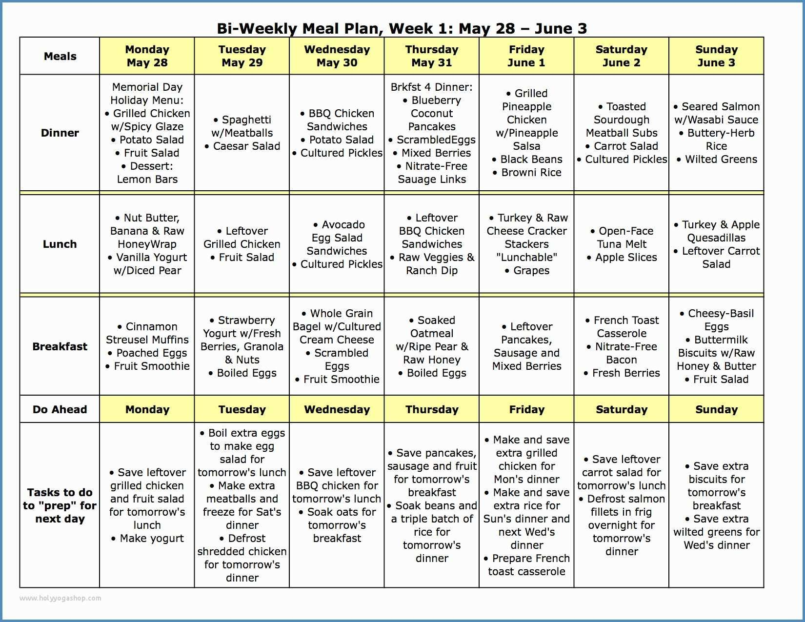 Diabetic Diet Plan Printable Free