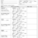 Meal Plan Templates 21 Free Printable Word Excel PDF