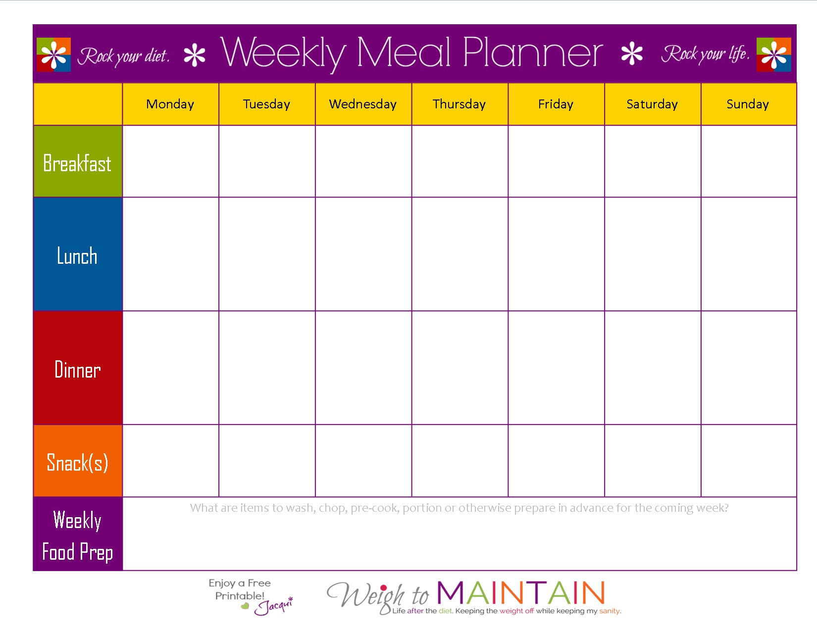 Unique Diet Calendar Printable Free Printable Calendar 