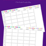 Weekly Meal Planner Free Printable