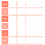 Weekly Meal Planning Sheet Meal Planning Healthy Food