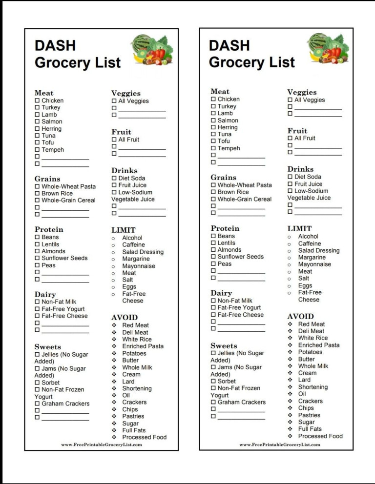 dash-diet-grocery-list-dash-diet-meal-plan-dash-diet