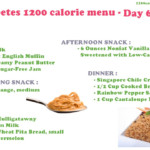 Diabetic Meal Plans 7 Day Diabetes 1200 Calorie Menu