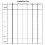 FREE 18 Menu Planner Samples Templates In MS Word