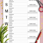 Printable Meal Planner Templates Download PDF