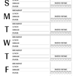 Weekly Meal Plan Template With Images Weekly Meal Plan