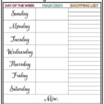Weekly Menu Plan 34 Skip To My Lou