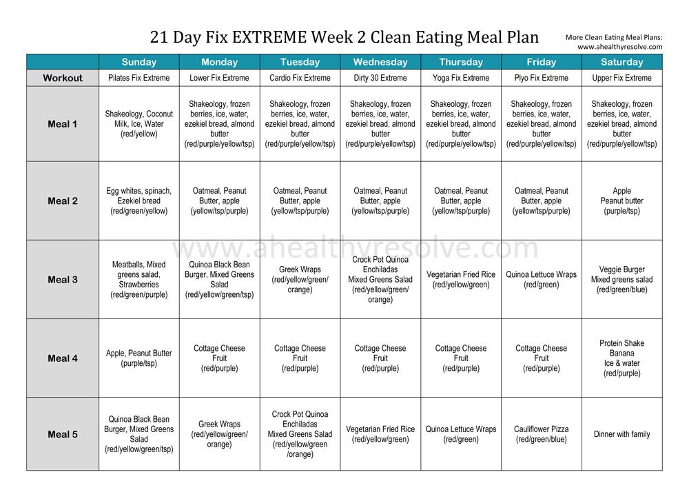 30 Day Vegetarian Meal Plan For Weight Loss 