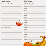 5 Free Thanksgiving Meal Planner Printables Sabrina Sandoval