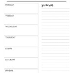 Free Printable Meal Planner Template Paper Trail Design
