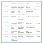 Grab This Printable 7 Day Keto Sample Menu Plan Diet