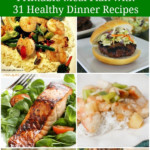 Healthy Quick Easy Meal Plan 31 Recipes Printable