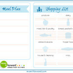 Meal Plan Worksheet Printable Mom It ForwardMom It Forward