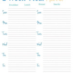 Printable Bi Weekly Planner Template With Images