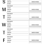 Printable Weekly Meal Plan Template PDF Download Weekly