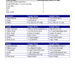 Sample 1200 calorie Daily Meal Plan Download Printable PDF