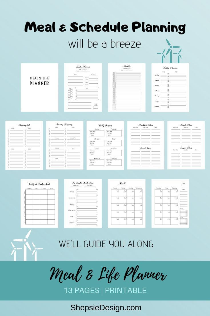 Slimming World Editable PDF Life Mom Planner Printable 