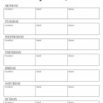 003 Daily Meal Plan Template Weekly Phenomenal Ideas