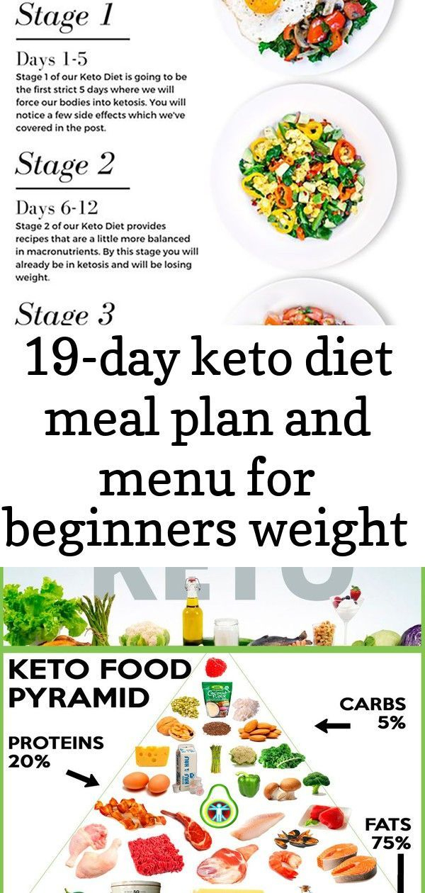 19day Beginners Diet Keto Loss meal Menu Plan