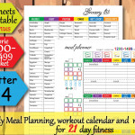 21 Day Fix Meal Planner 1200 Calorie Diet Plan Food