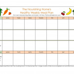 40 Weekly Meal Planning Templates TemplateLab