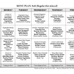 Atkins Diet Sample Menu Phase 1 Diet Plan