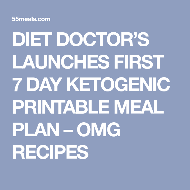 DIET DOCTOR S LAUNCHES FIRST 7 DAY KETOGENIC PRINTABLE 
