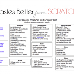 Easy And Family Friendly 5 day Meal Plan With A Printable