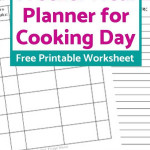 Free Freezer Meal Planner Worksheet To Plan Your Freezer