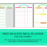 Free MEAL PLANNING Binder Meal Planning Binder Weekly