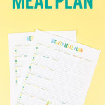 FREE Printable Weekly Meal Planner Weekly Meal Planner