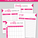 Free Recipe Binder Printable Download The Bewitchin