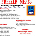 Make Dinner For Less This Week Freezer Meals Aldi Meal