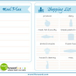 Meal Plan Worksheet Printable Mom It ForwardMom It Forward