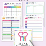 Meal Planning Printables Get Them FREE The Cards We Drew