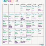 Mom Mart January Monthly Meal Planning W Grocery