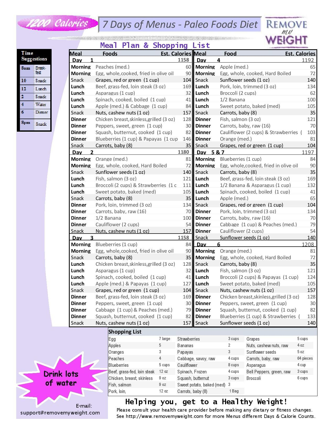 Pin Auf Menu Plans With Shopping List