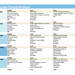 Printable Meal Plan For Type 2 Diabetes