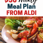 The 30 Weekly Meal Plan Free Printable Aldi Shopping