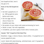 The Good Old Grapefruit Diet With Sample Diet Plan