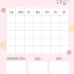 Unicorn Planner Free Printable Design Dazzle Study