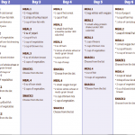 Week 1 Shred Diet Plan Shred Diet 30 Day Diet