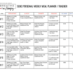 Week 1 Squeaky Clean Keto Meal Plan SCKC I Breathe I m