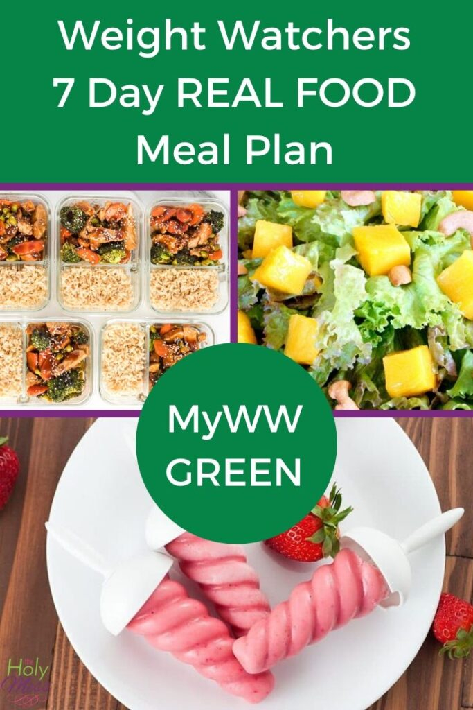 Weight Watchers Real Food 7 Day Meal Plan The Holy Mess