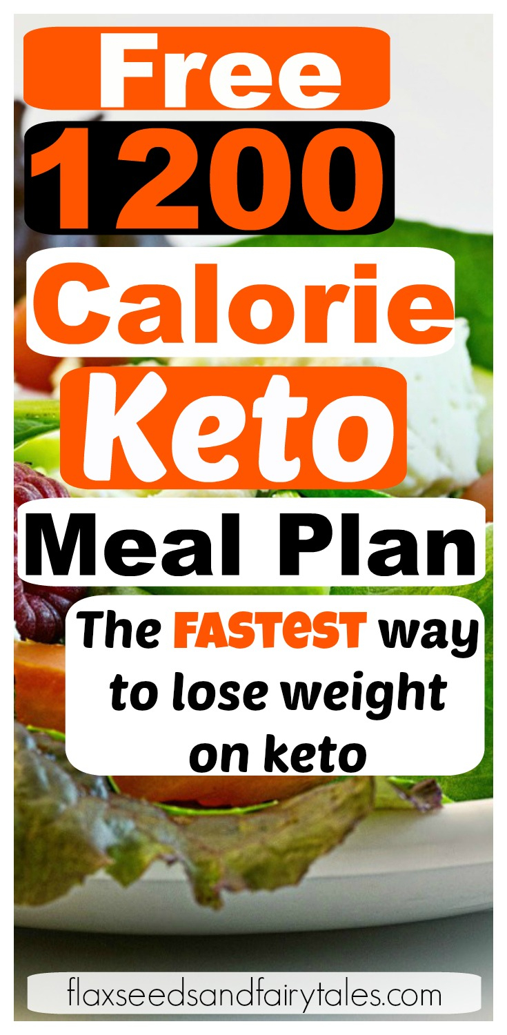 1200 Calorie Keto Meal Plan FREE 1 Week Plan For Fast 