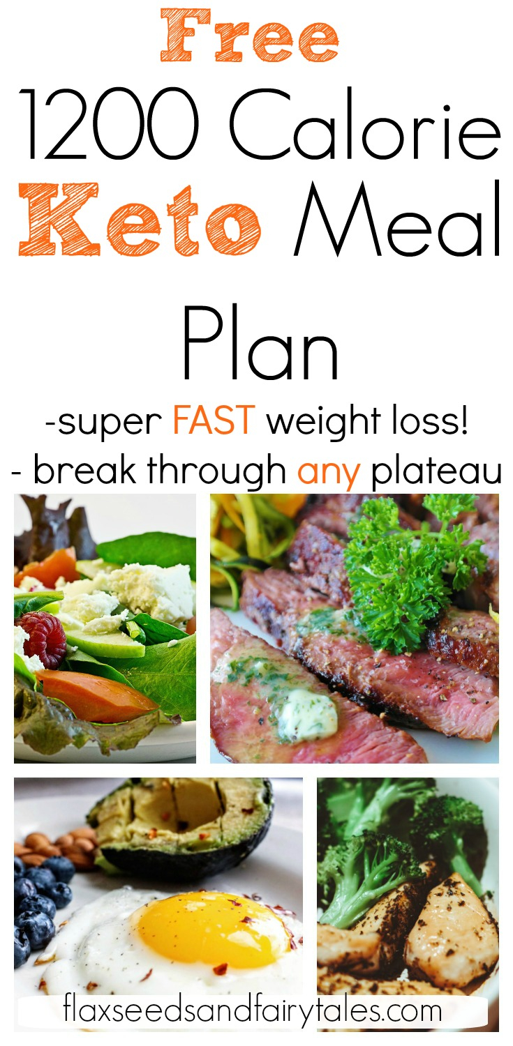 1200 Calorie Keto Meal Plan FREE 1 Week Plan For Fast