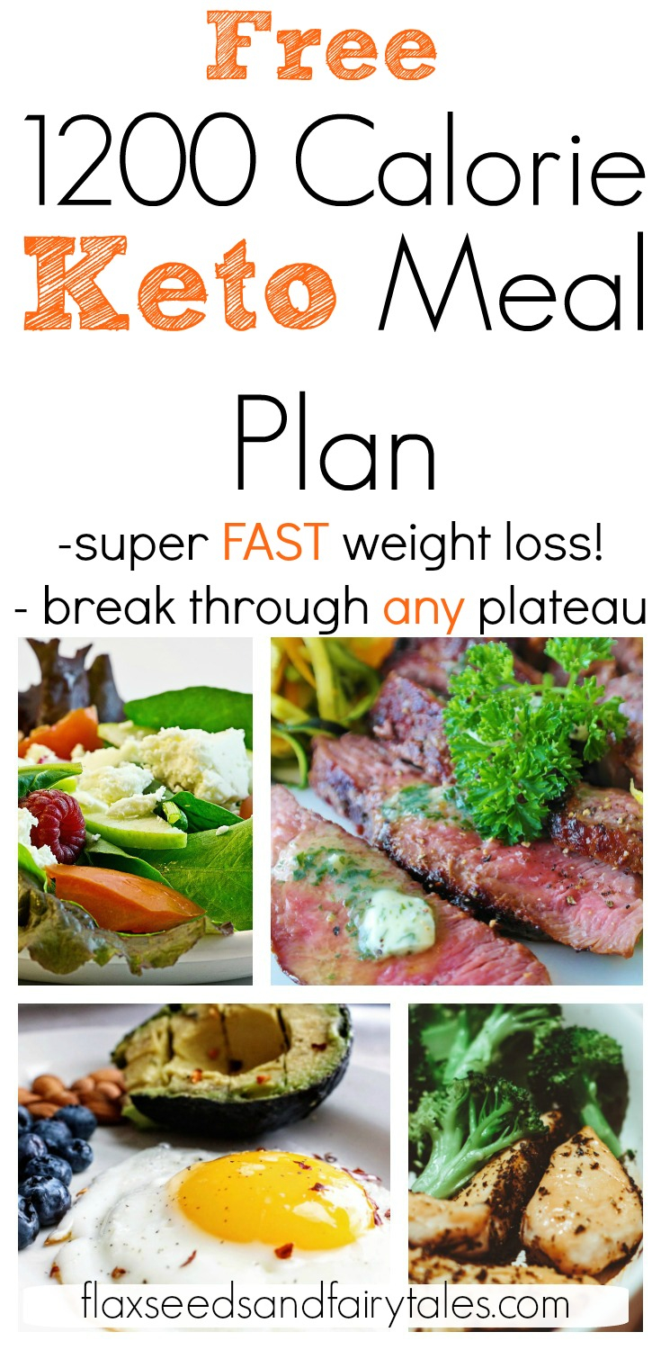 1200 Calorie Keto Meal Plan FREE 1 Week Plan For Fast 